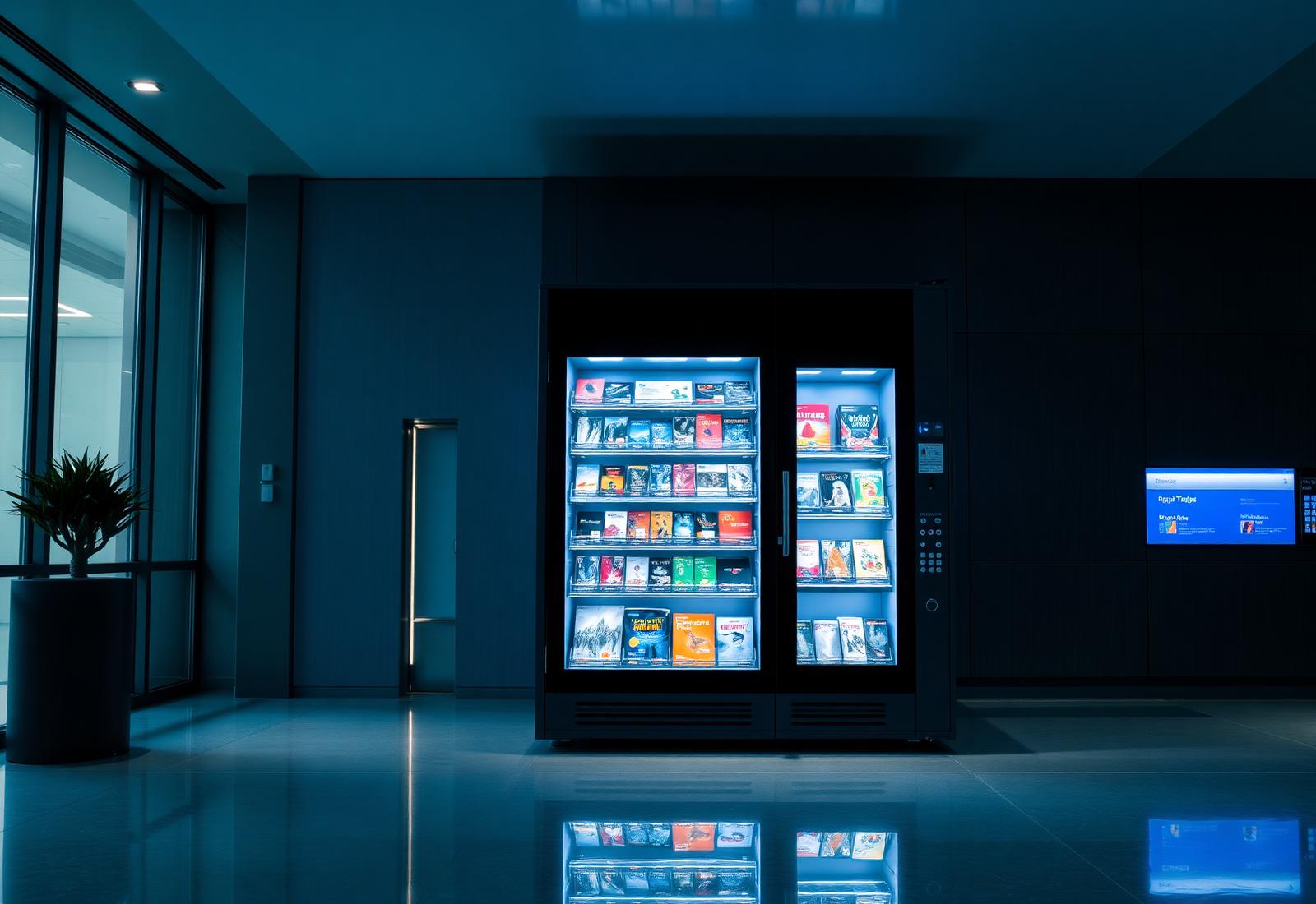 VENDEAVOUR smart vending unit in a premium venue